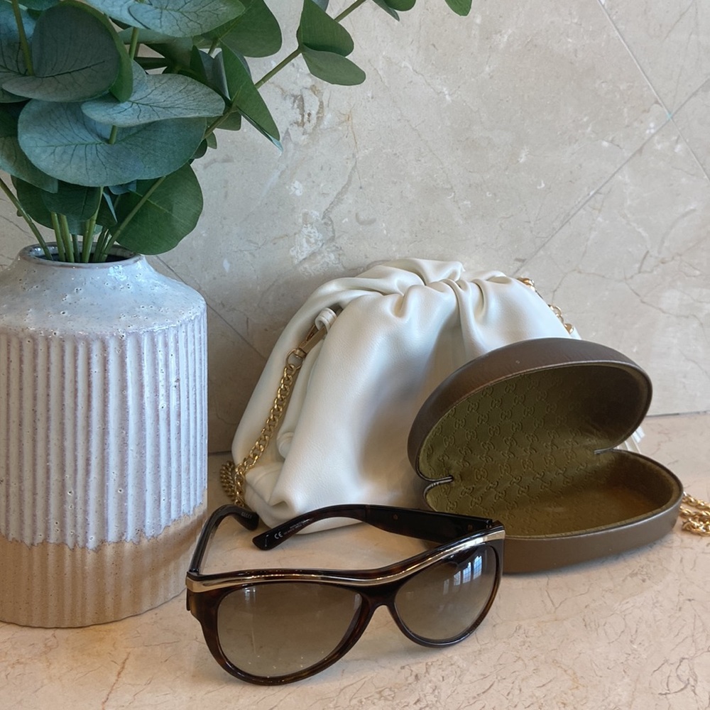 Gucci modern aviator sunglasses